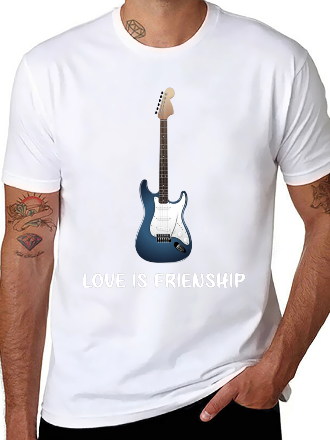 Guitar Love is Frienship T-Shirt