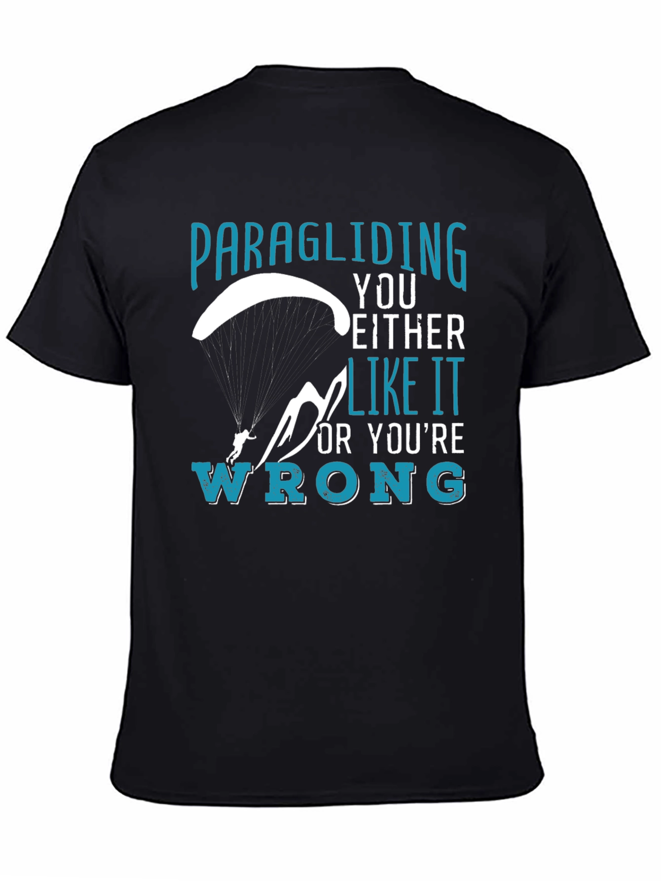 Paragliding Enthusiast Graphic Tee