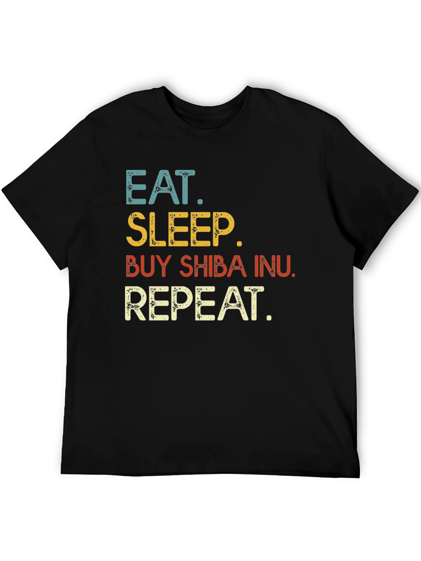 Eat Sleep Buy Shiba Inu Repeat T-Shirt