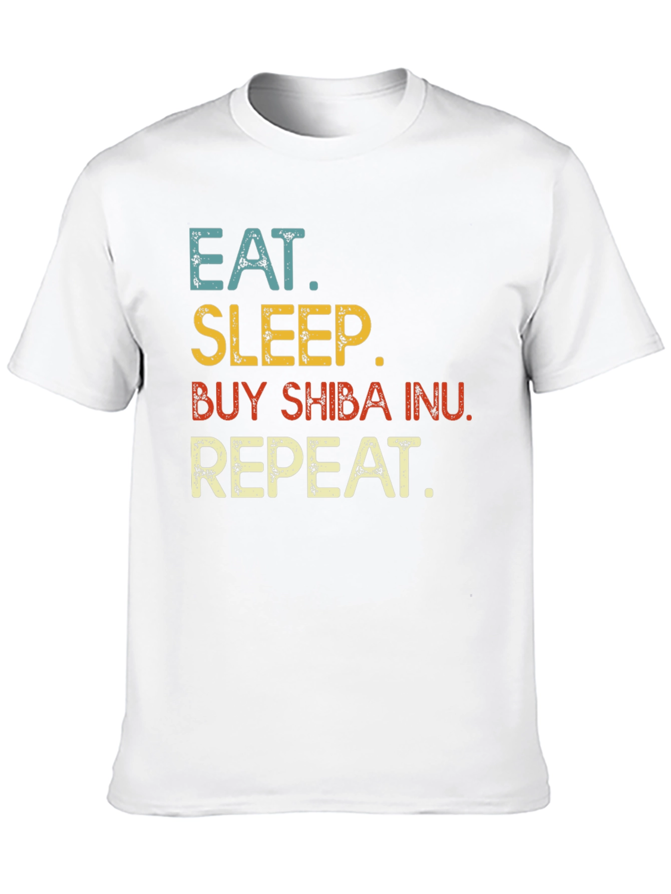 Eat Sleep Buy Shiba Inu Repeat T-Shirt