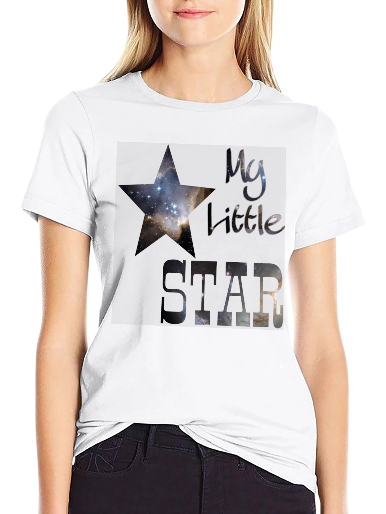 My Little Star T-Shirt - Galaxy Print