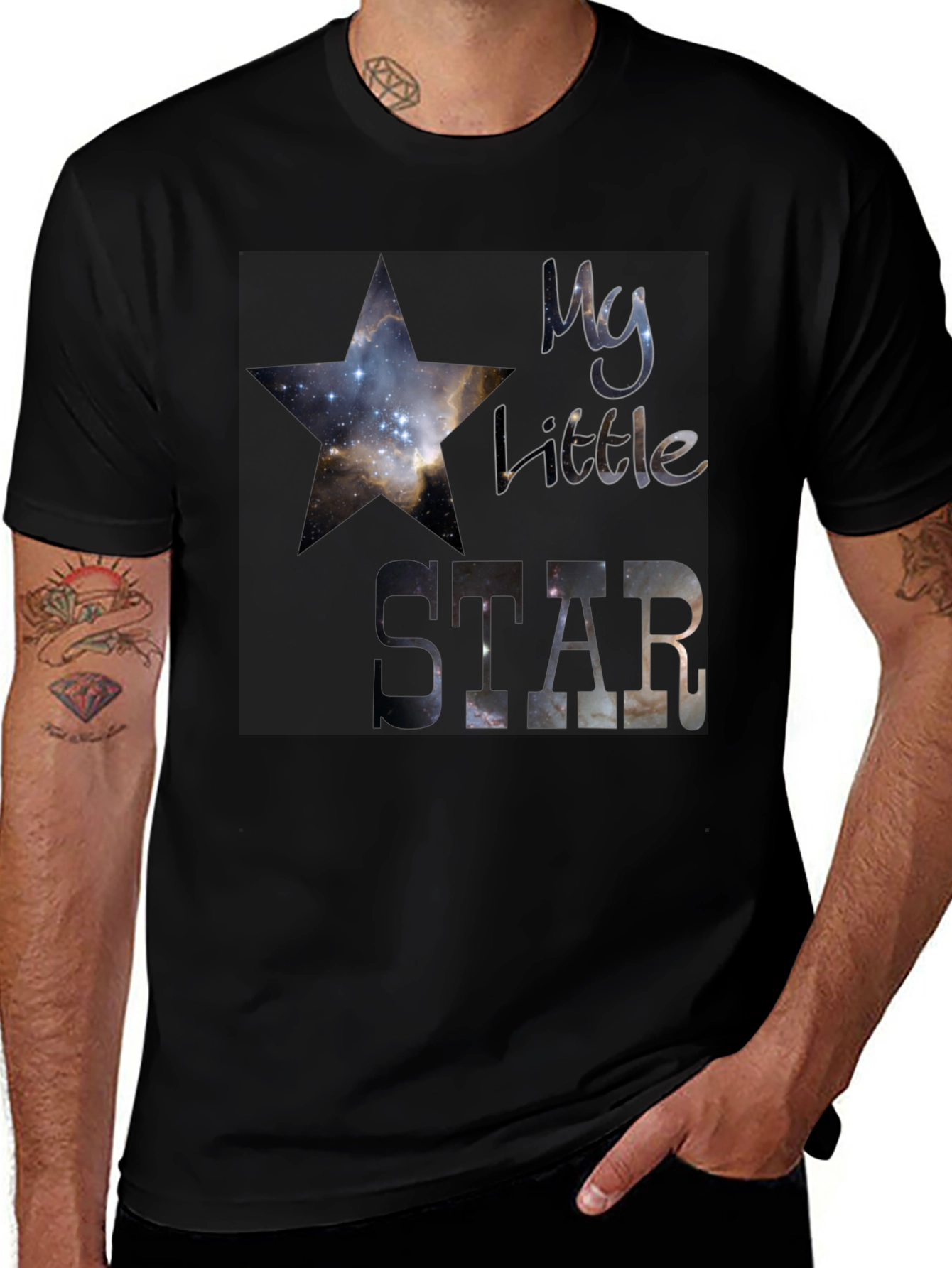 My Little Star T-Shirt - Galaxy Print