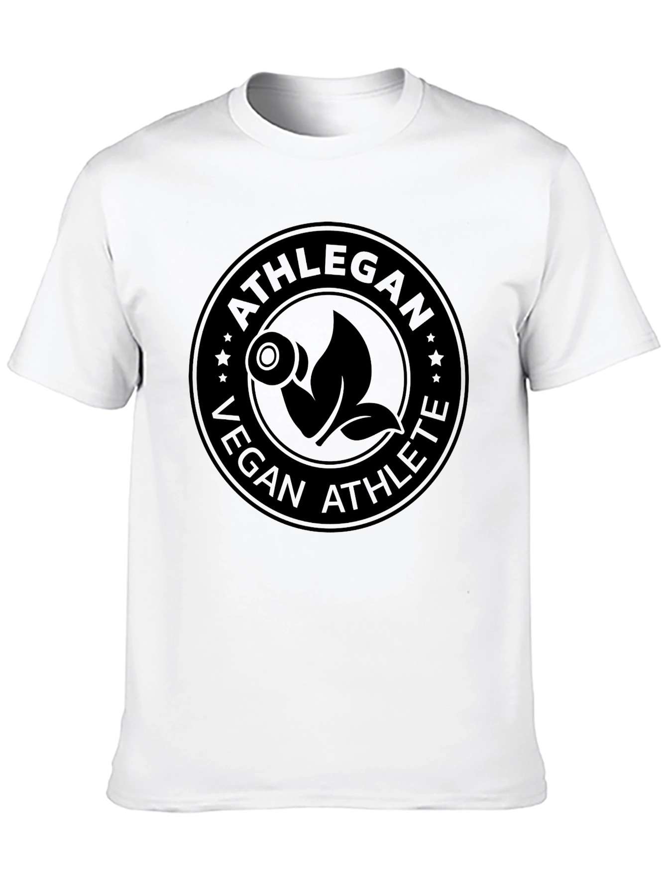 Athlegan Vegan Athlete Black T-Shirt