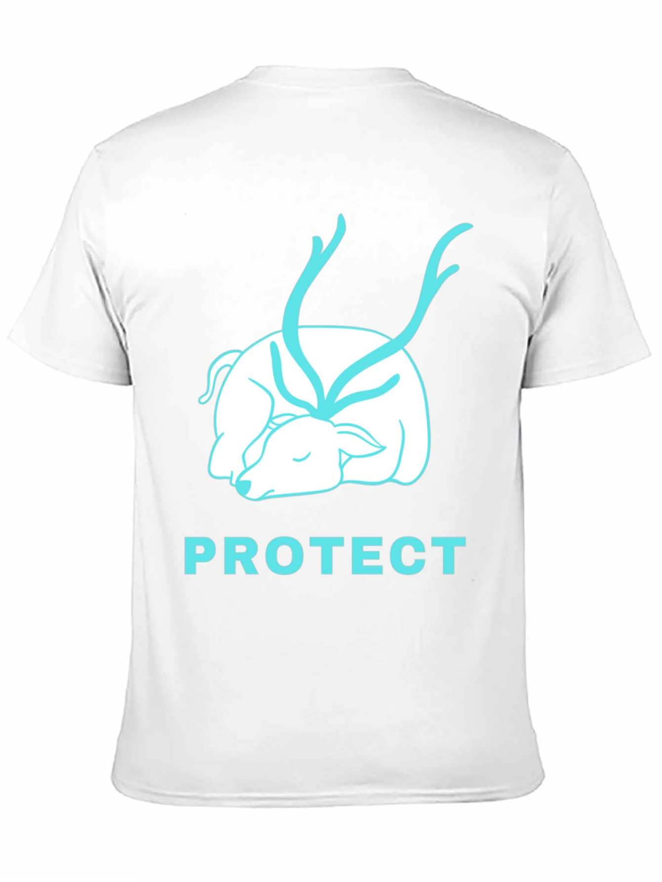 Protect Wildlife Black Graphic Tee