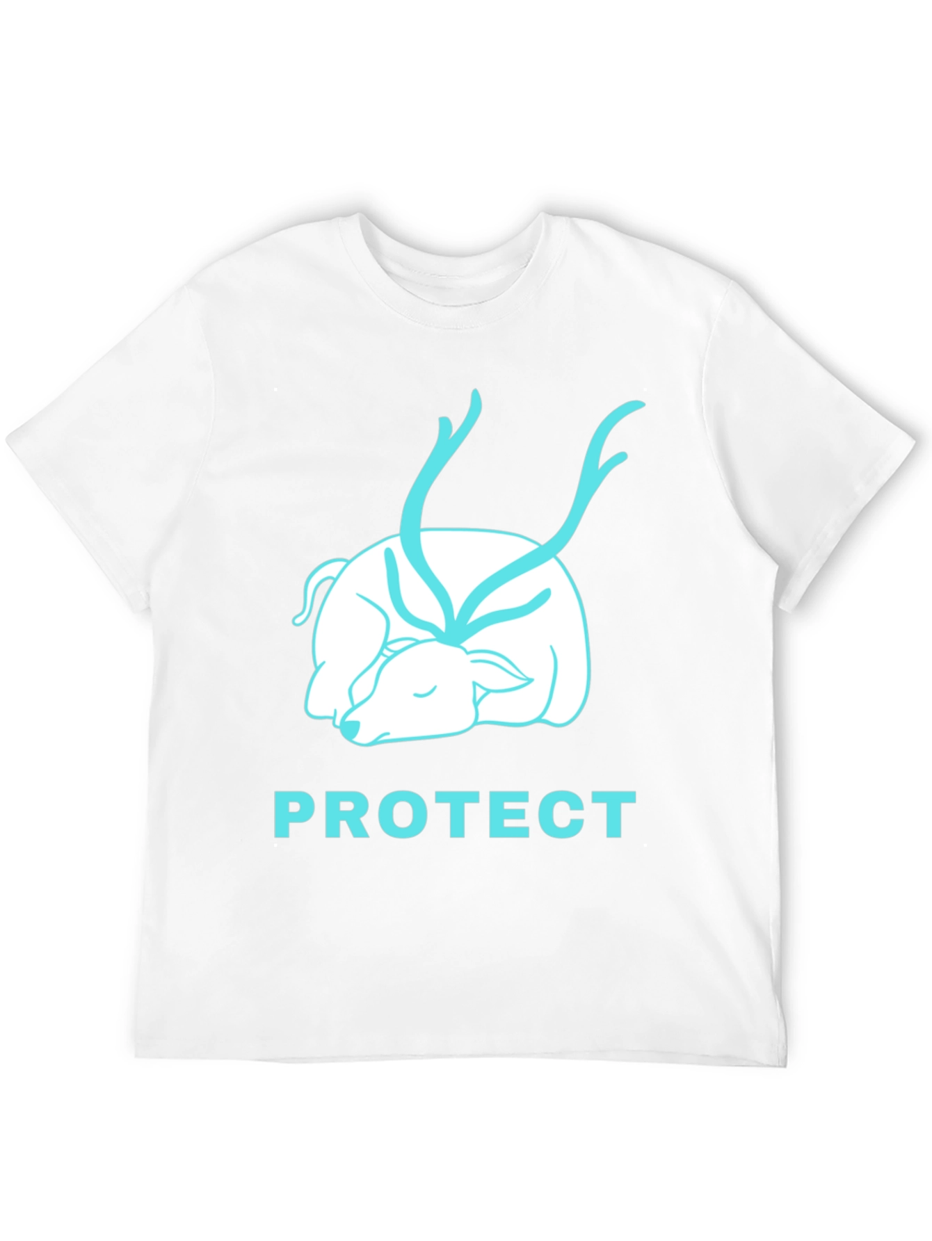 Protect Wildlife Black Graphic Tee