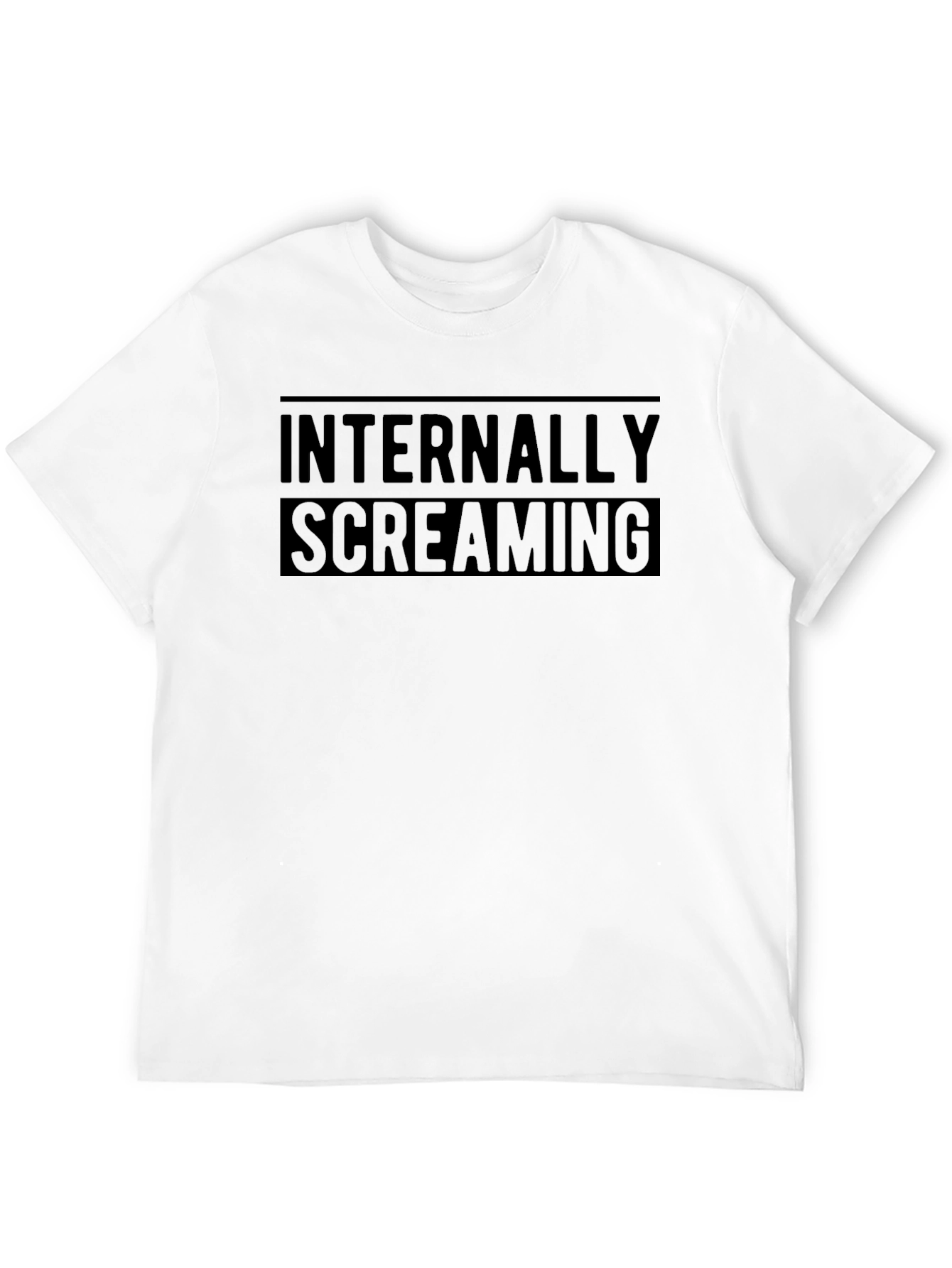 Internally Screaming Graphic Tee - Black T-Shirt