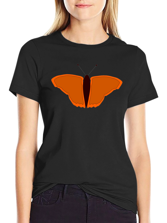 Butterfly Graphic Black Tee