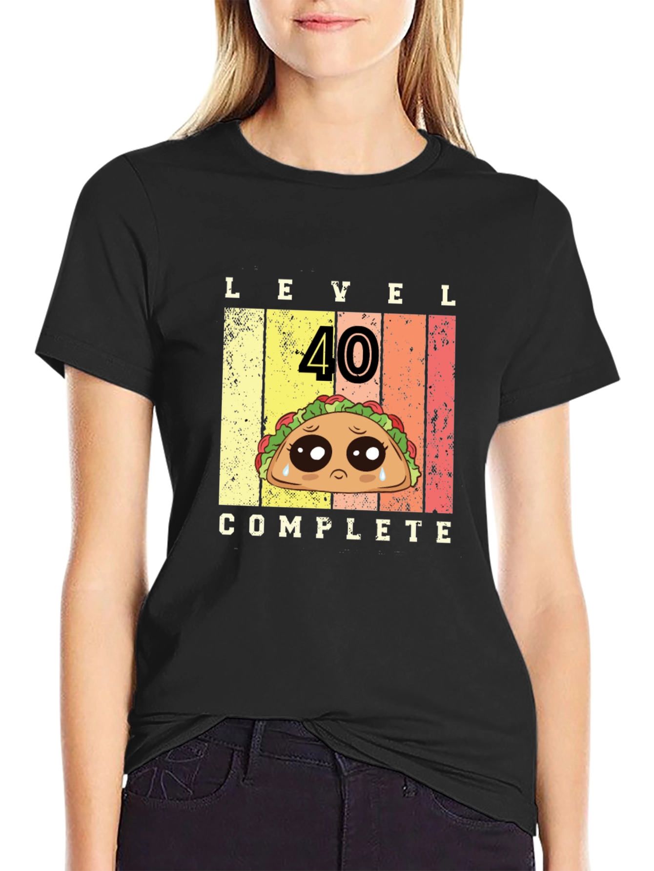 Level 40 Complete Taco Graphic Tee