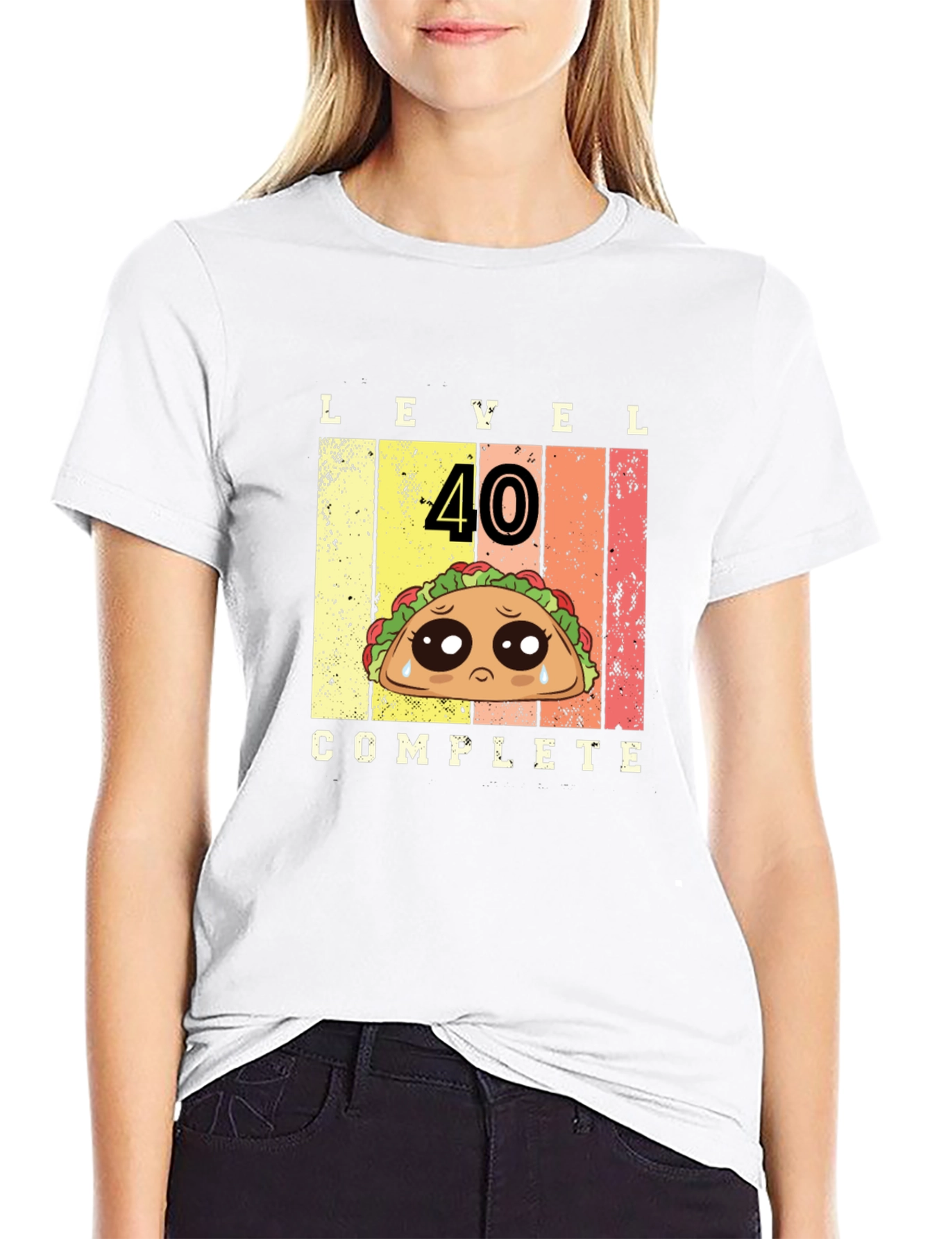 Level 40 Complete Taco Graphic Tee