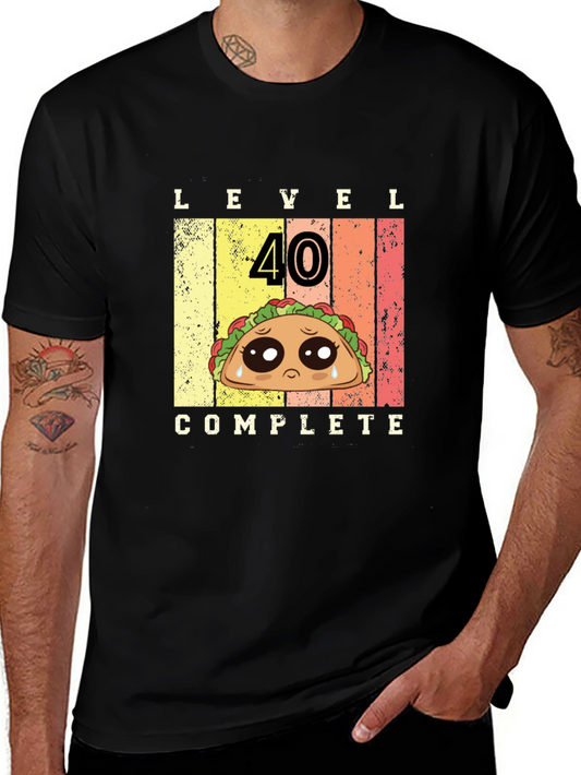 Level 40 Complete Taco Graphic Tee