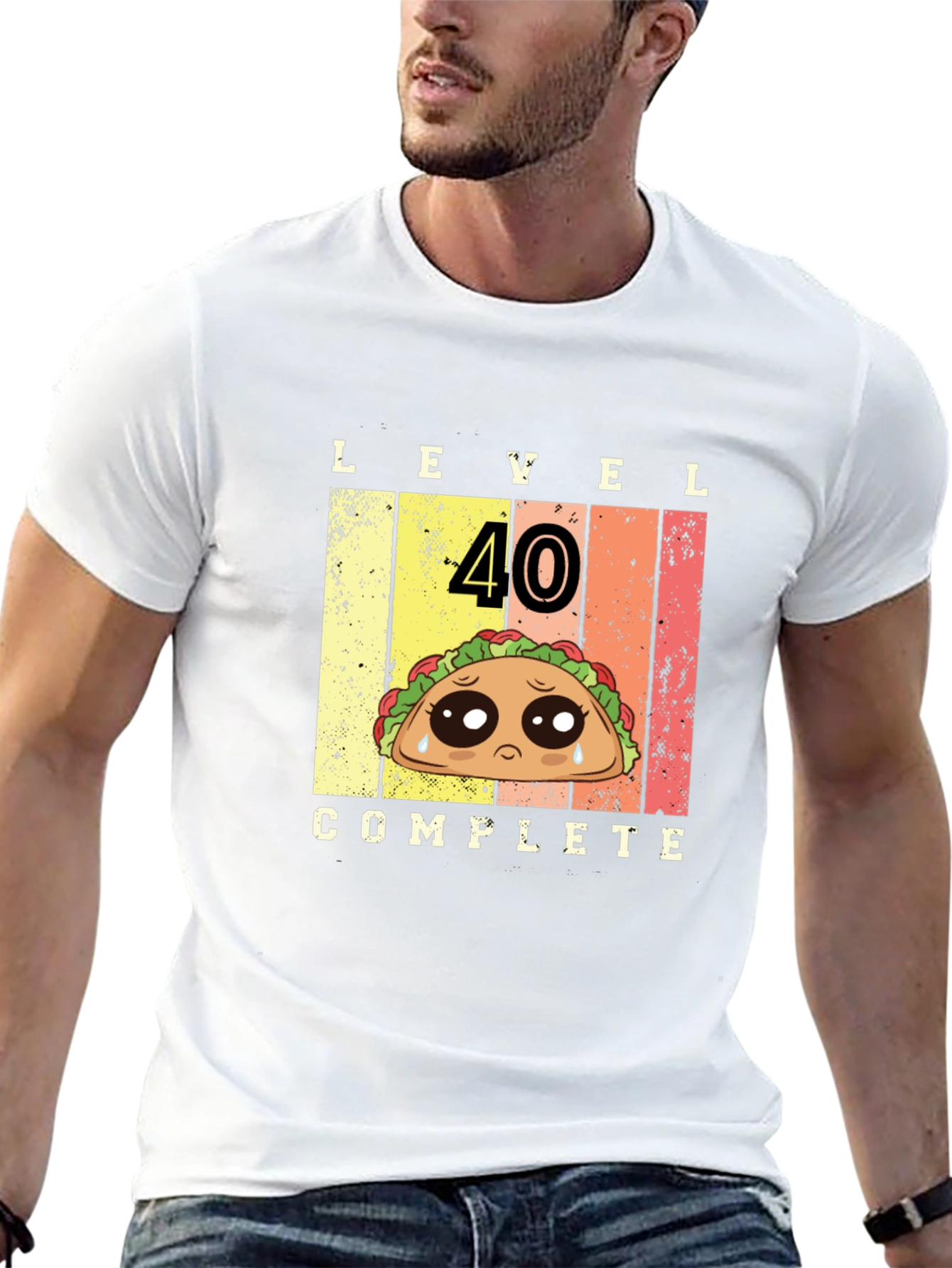Level 40 Complete Taco Graphic Tee