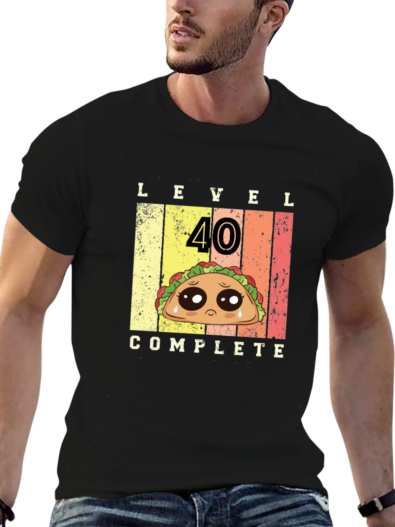 Level 40 Complete Taco Graphic Tee