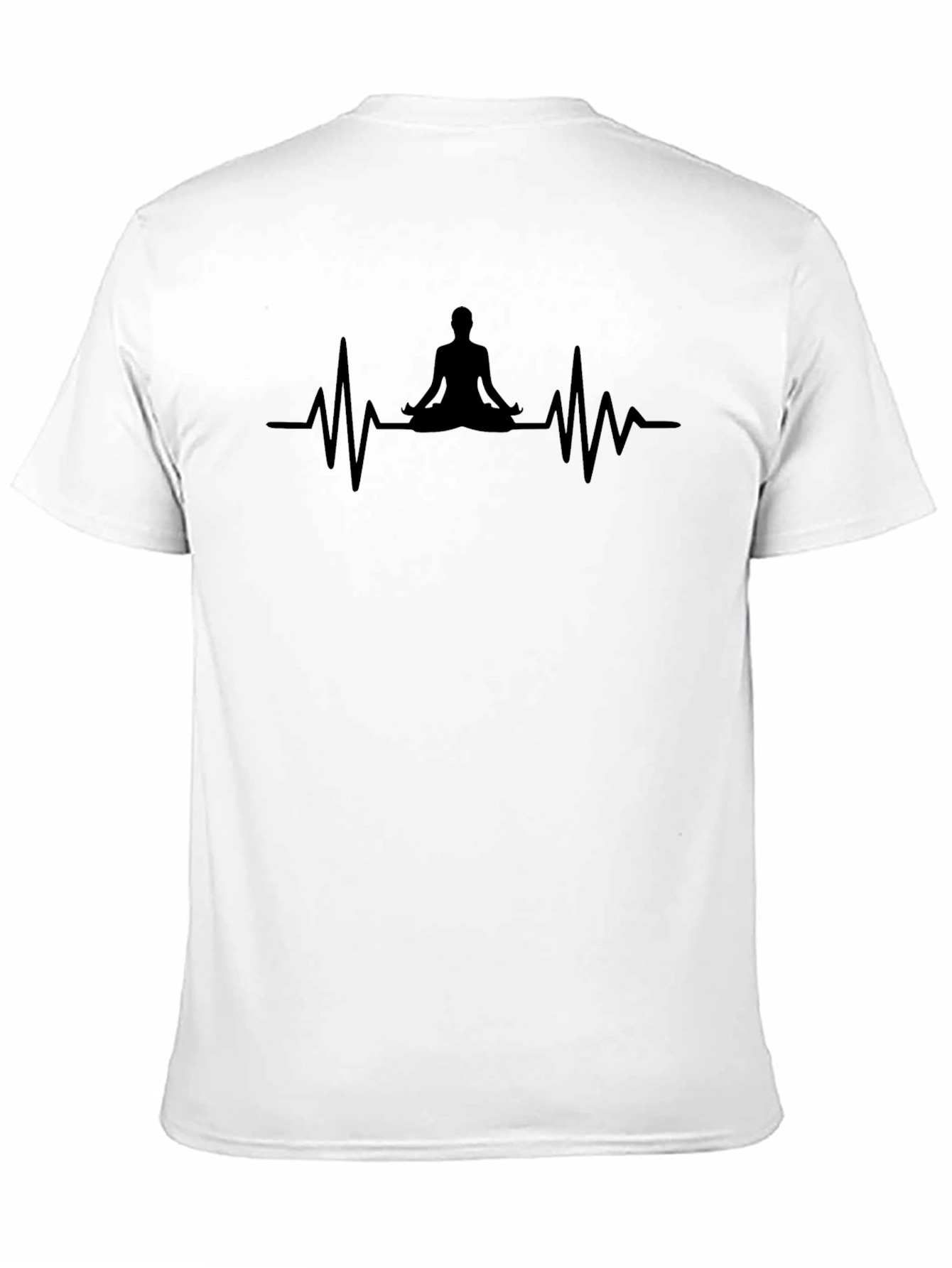 Yoga Heartbeat Tee - Zen Lifestyle Shirt