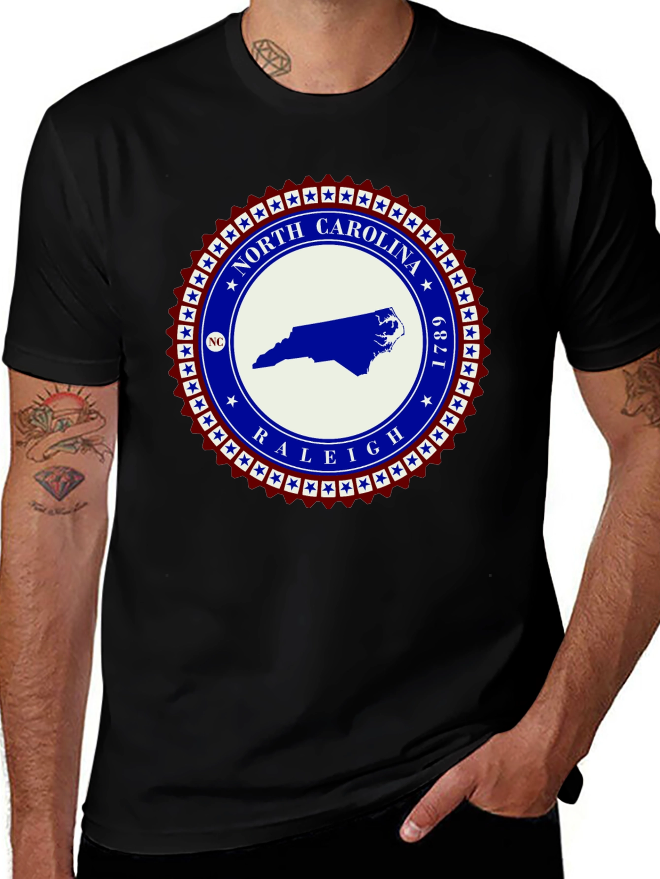 North Carolina State Seal Graphic Tee