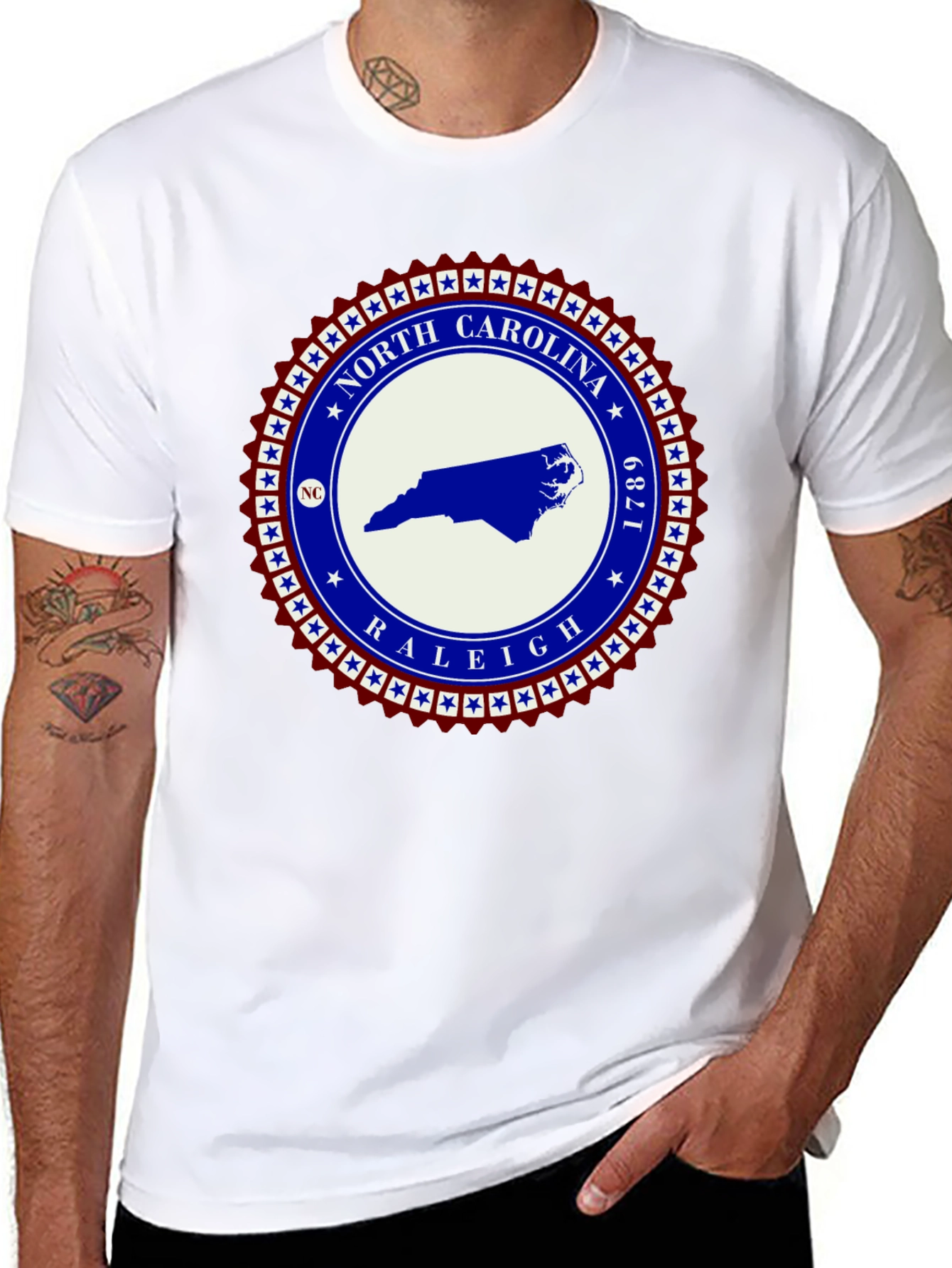 North Carolina State Seal Graphic Tee