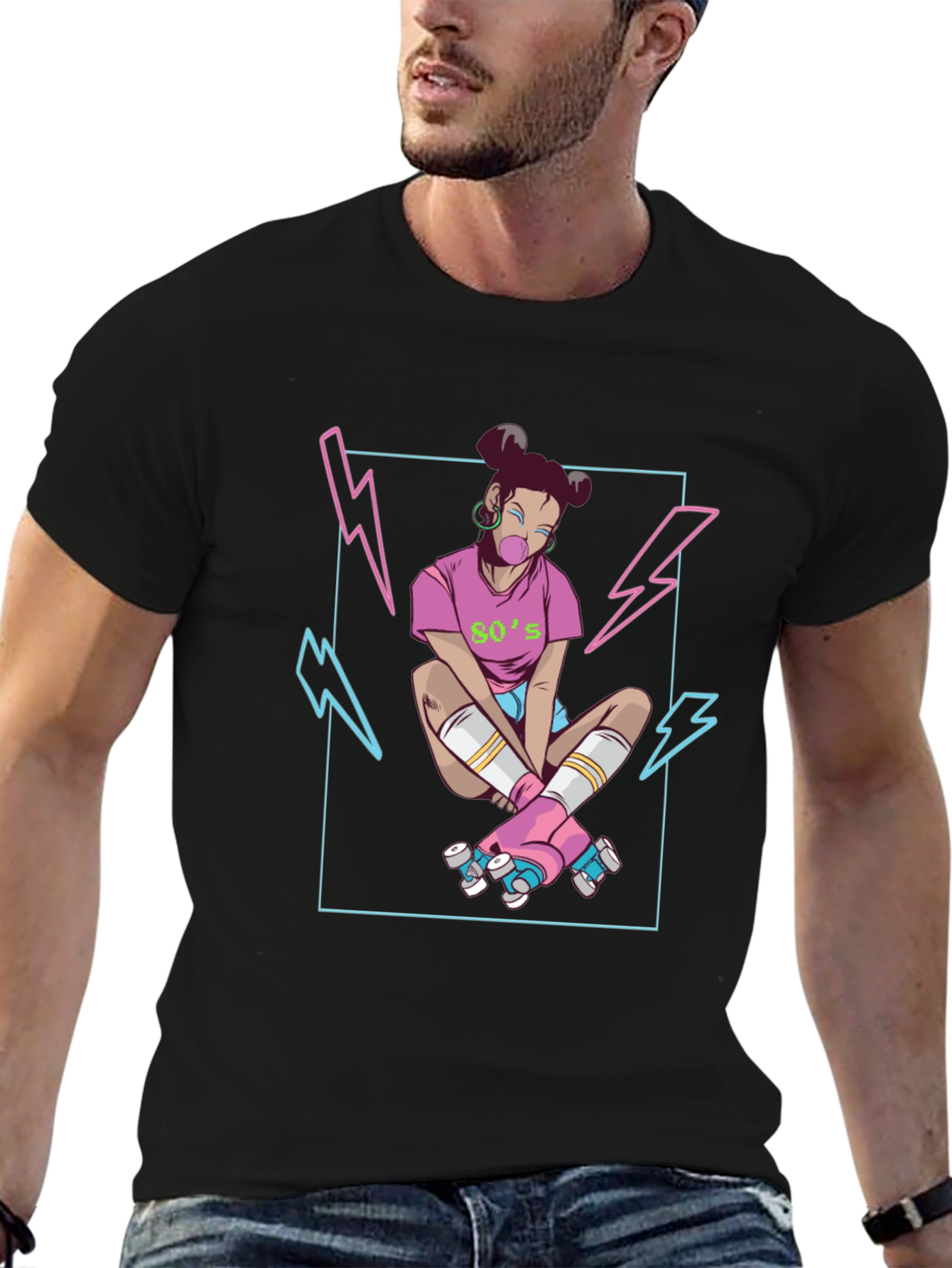 Retro 80s Girl T-Shirt