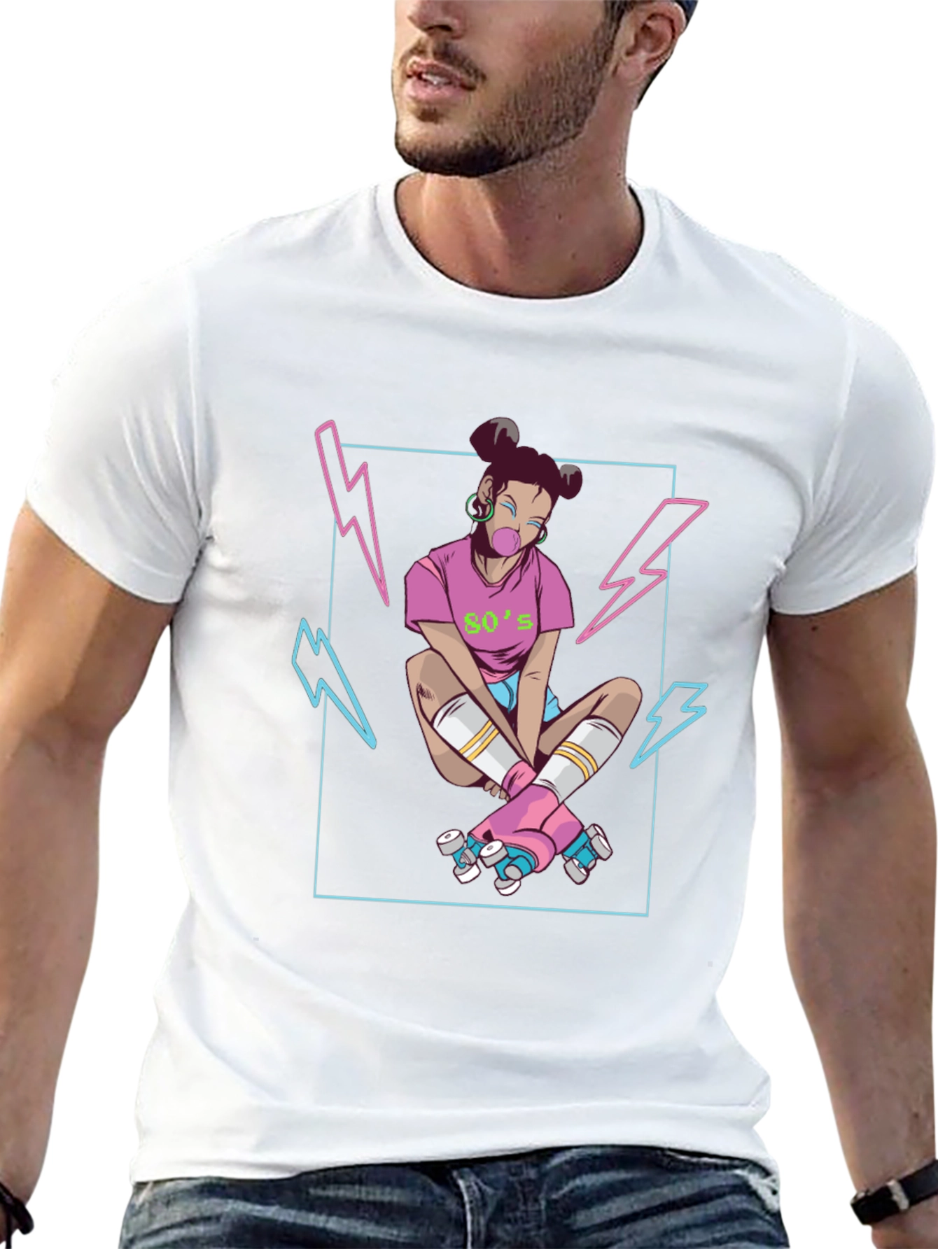 Retro 80s Girl T-Shirt