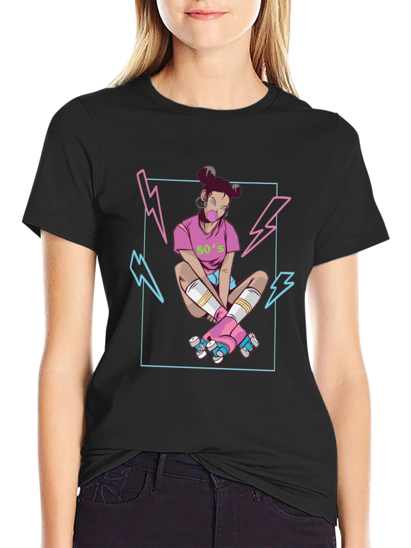 Retro 80s Girl T-Shirt