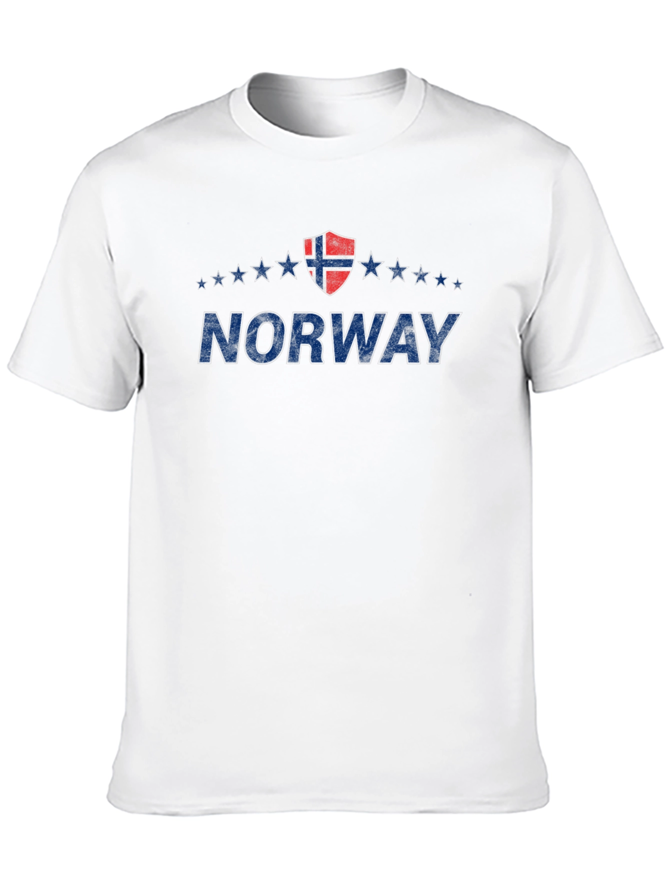 Norway Flag Shield T-Shirt