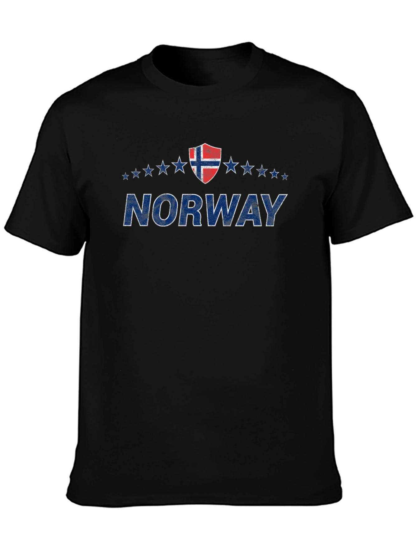Norway Flag Shield T-Shirt