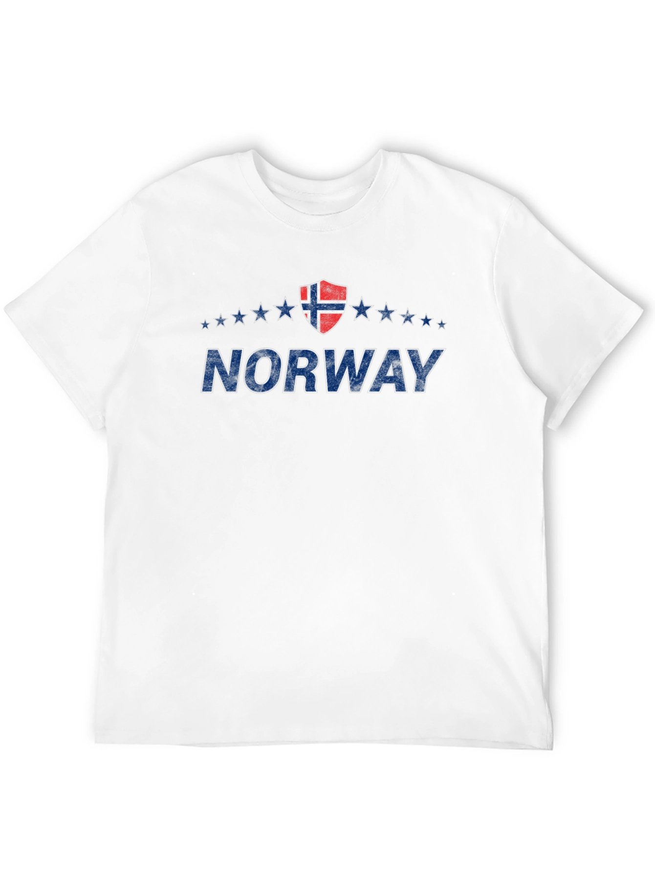 Norway Flag Shield T-Shirt