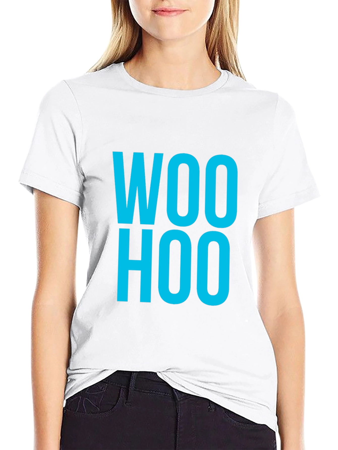 Woo Hoo Graphic Tee - Fun & Casual Style