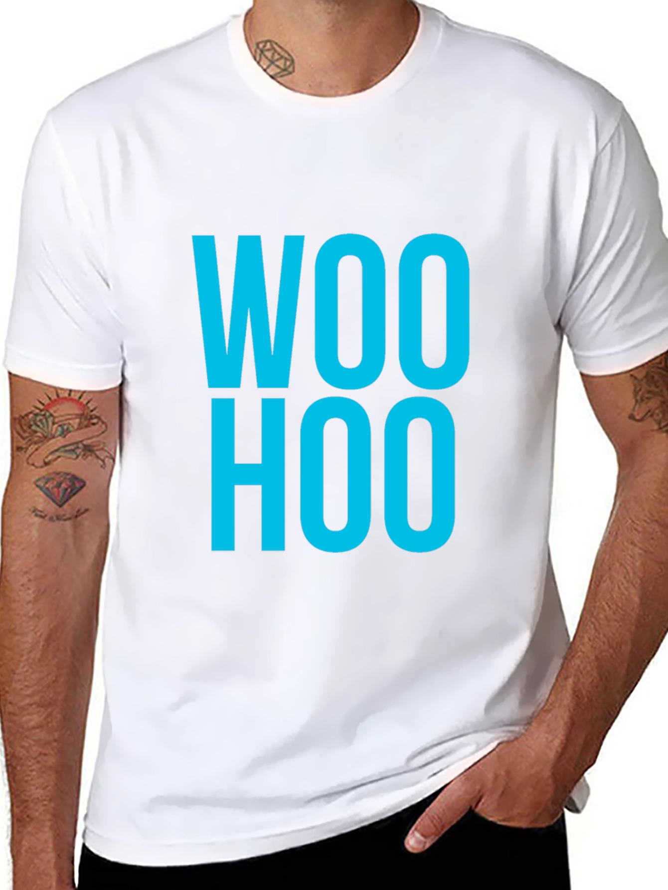 Woo Hoo Graphic Tee - Fun & Casual Style