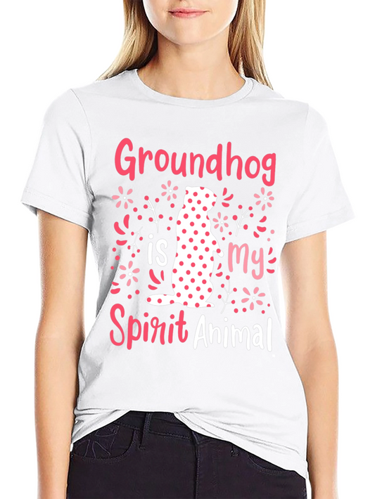 Groundhog Spirit Animal T-Shirt