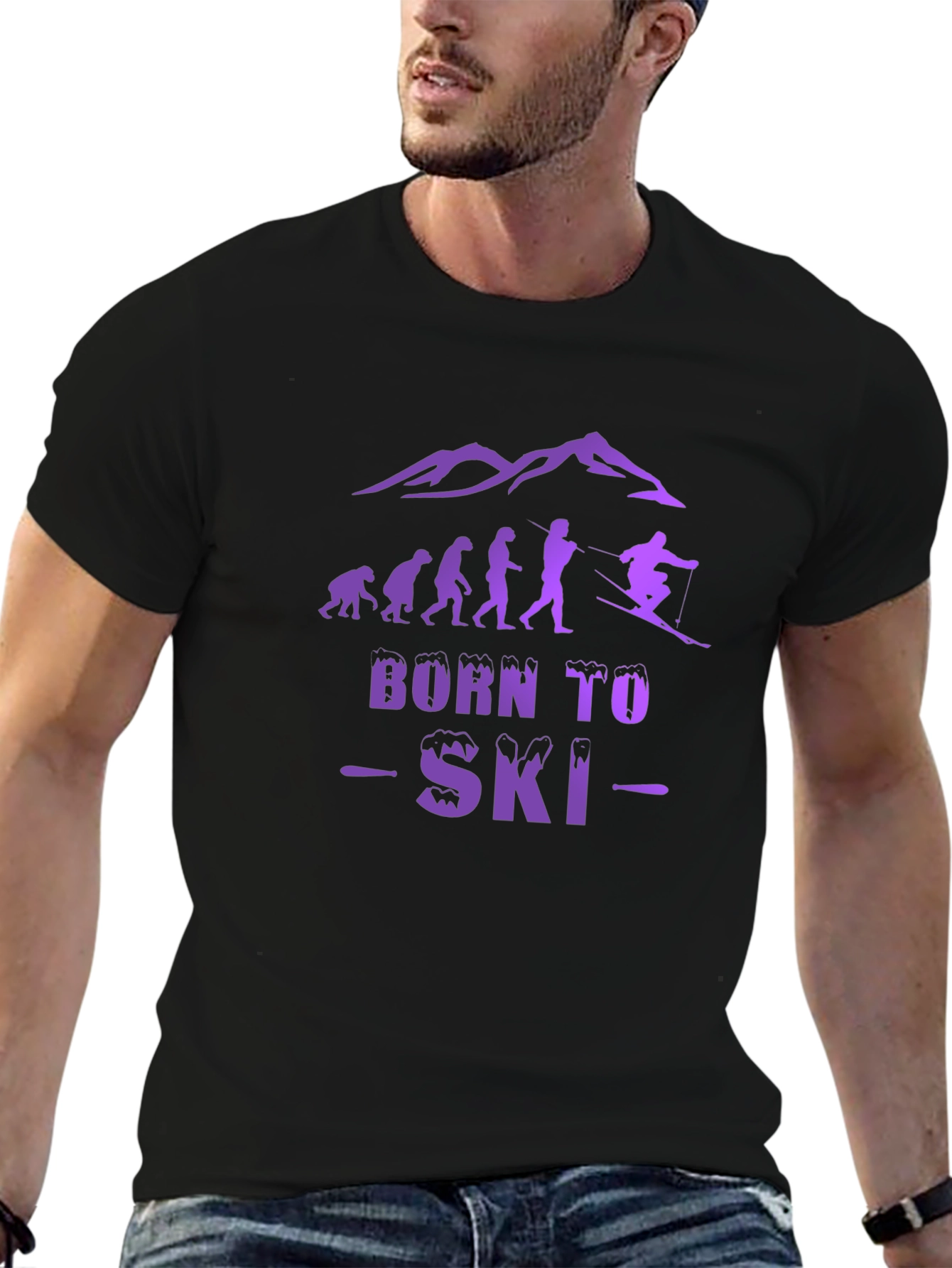 Born to Ski Evolution T-Shirt