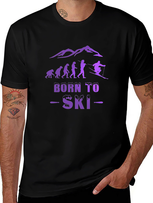 Born to Ski Evolution T-Shirt