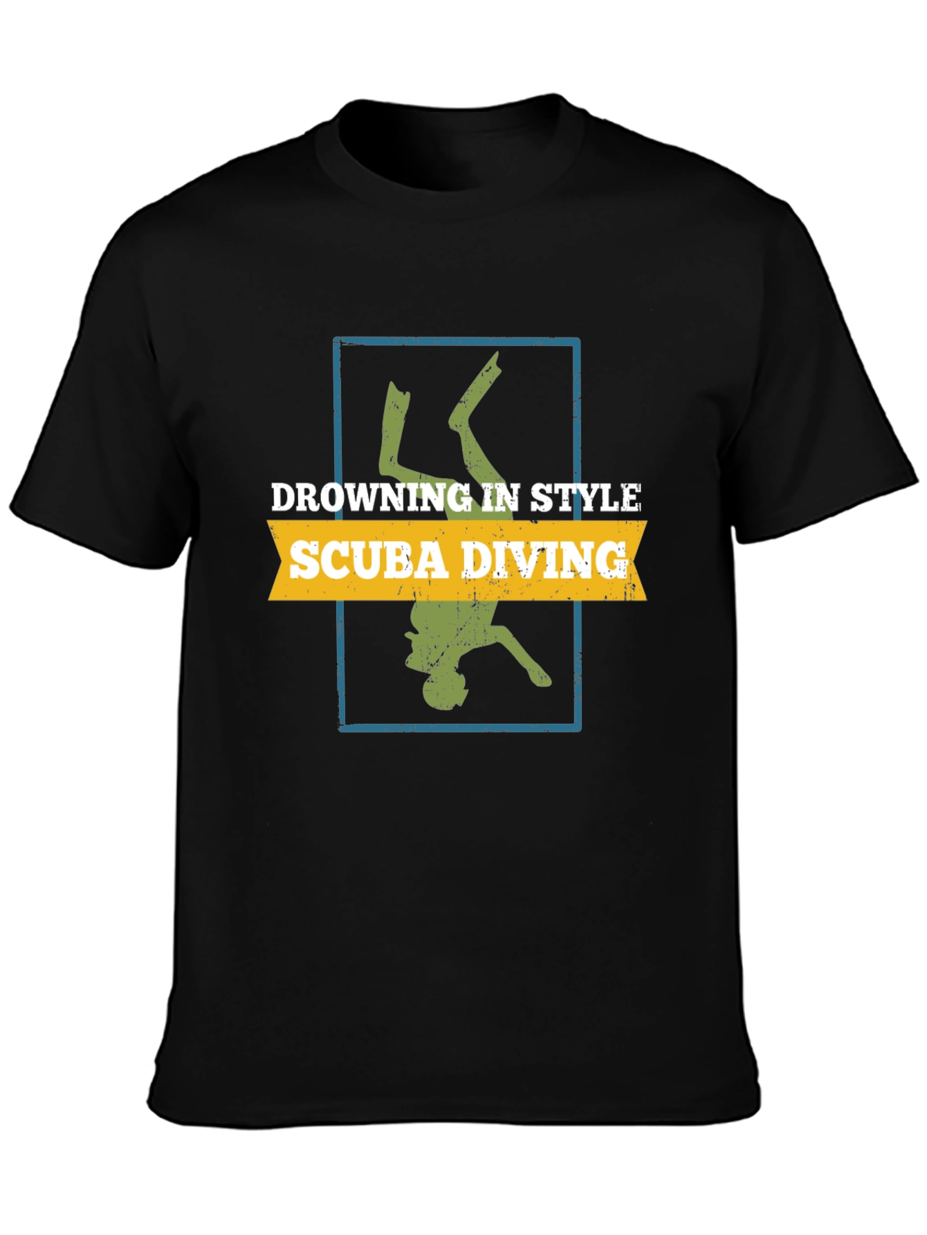 Drowning in Style Scuba Diving T-Shirt