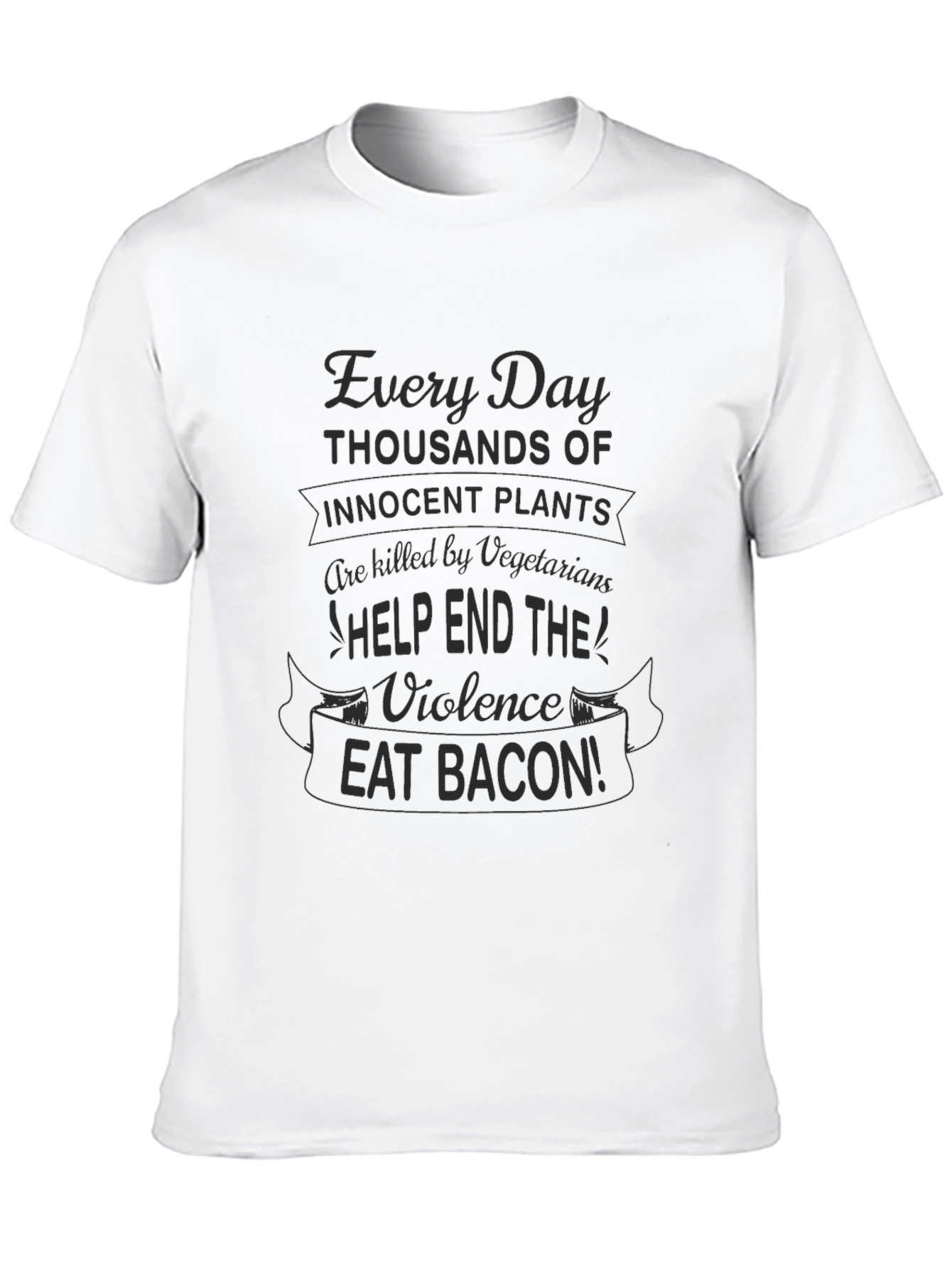 Eat Bacon Novelty T-Shirt