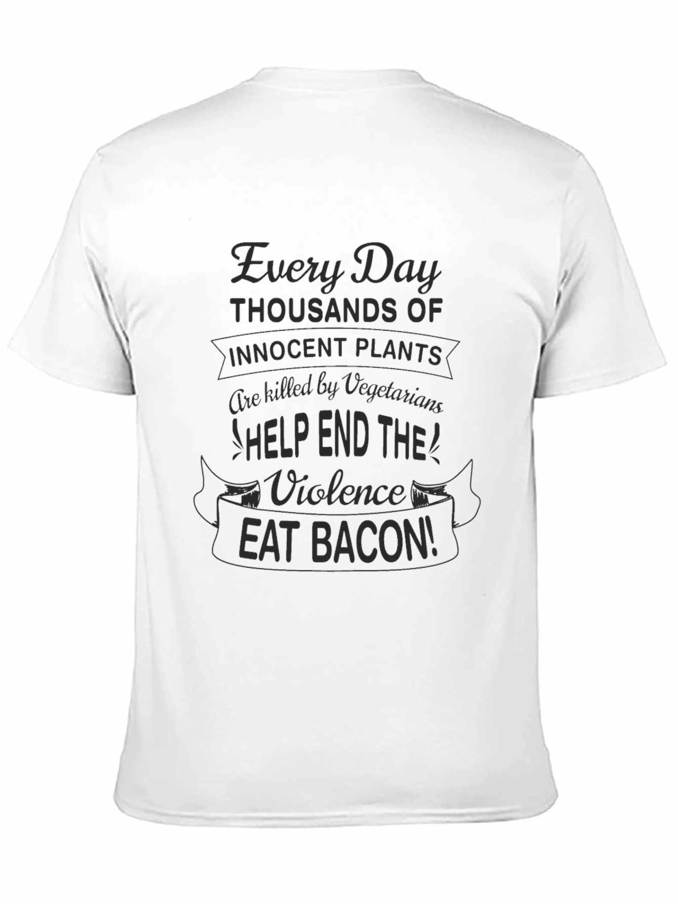 Eat Bacon Novelty T-Shirt