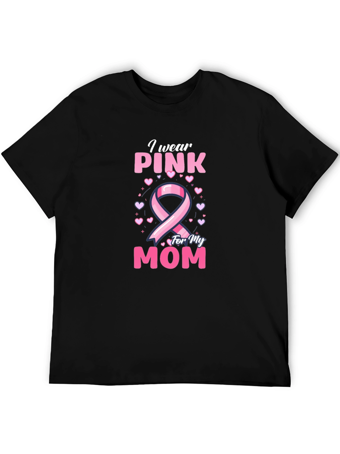 Pink Ribbon Breast Cancer Awareness T-Shirt