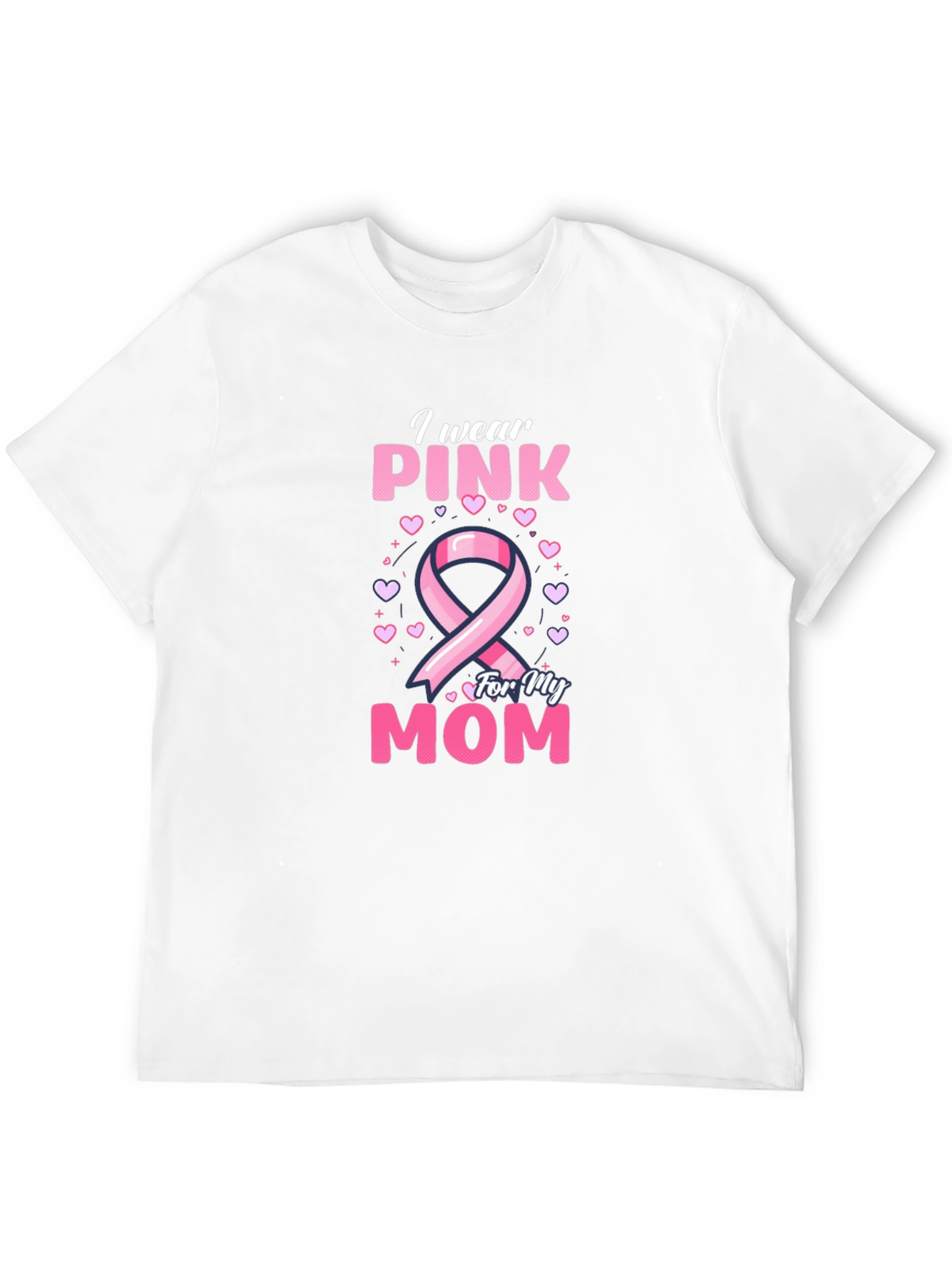 Pink Ribbon Breast Cancer Awareness T-Shirt
