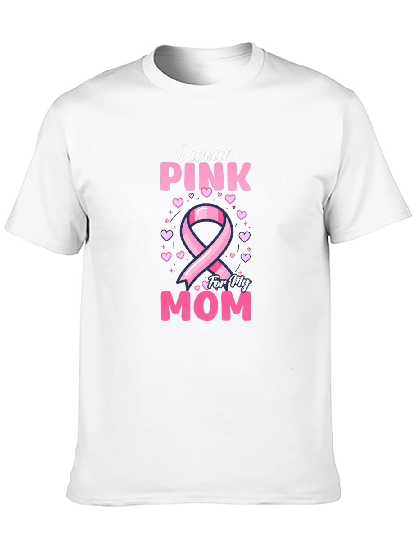 Pink Ribbon Breast Cancer Awareness T-Shirt