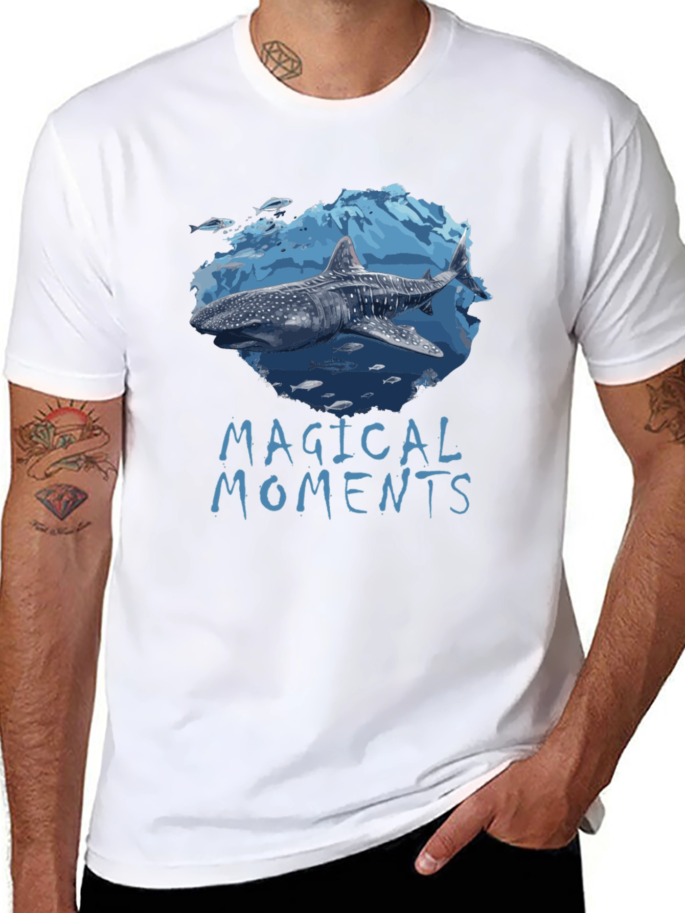 Magical Moments Whale Shark Graphic T-Shirt