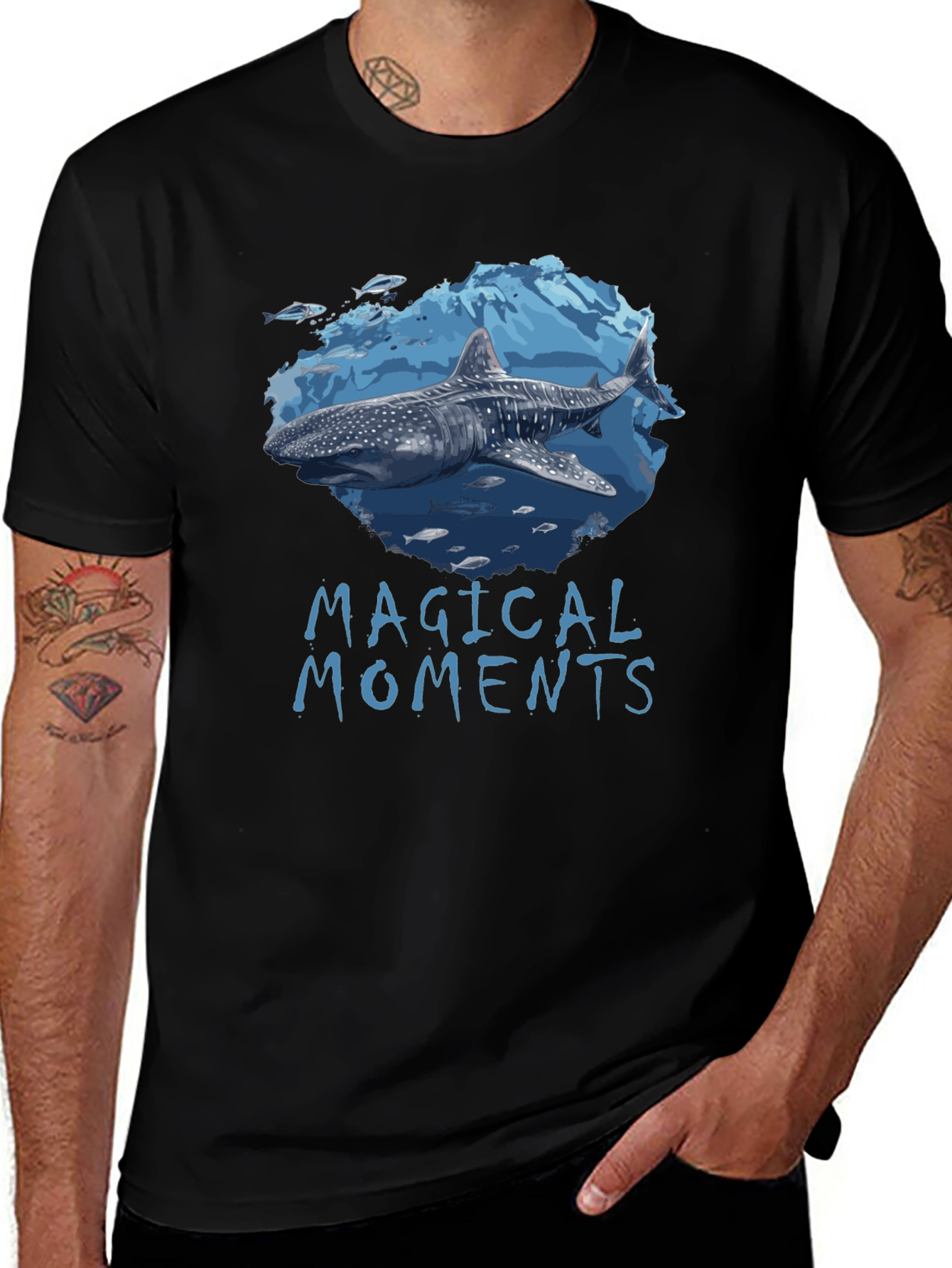 Magical Moments Whale Shark Graphic T-Shirt