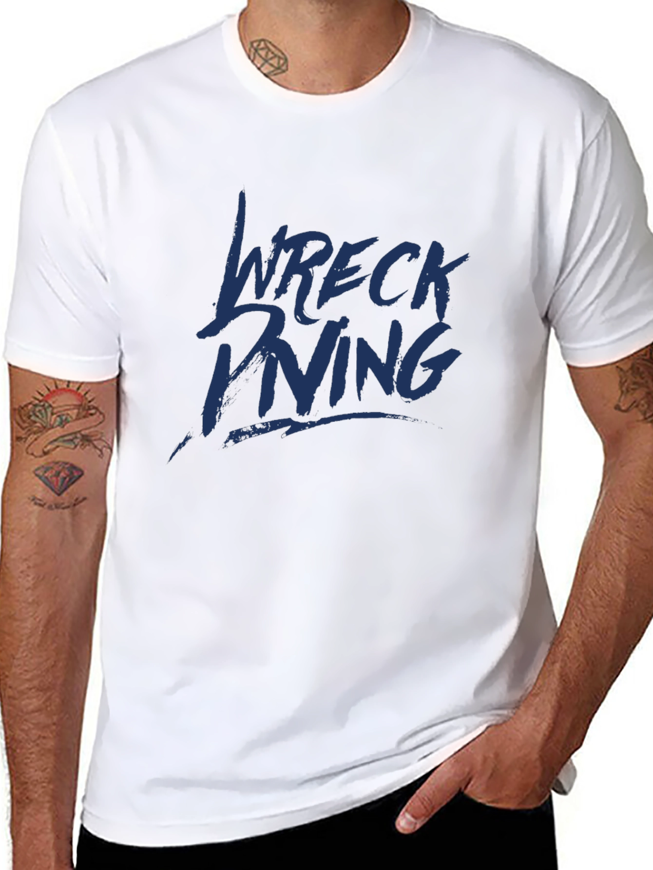 Wreck Diving Graphic T-Shirt - Casual Black Tee