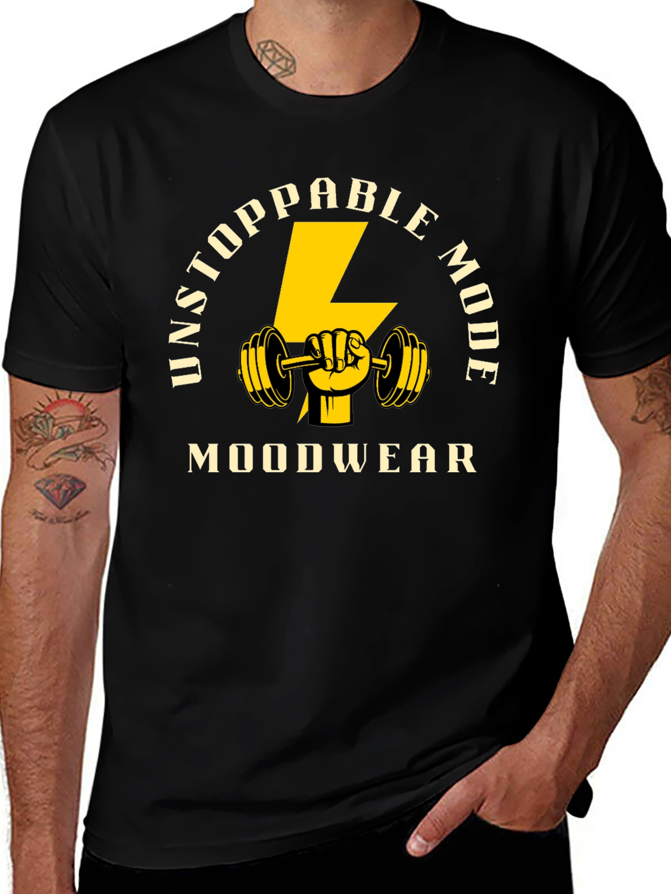Unstoppable Mode T-Shirt | Gym Workout Motivation