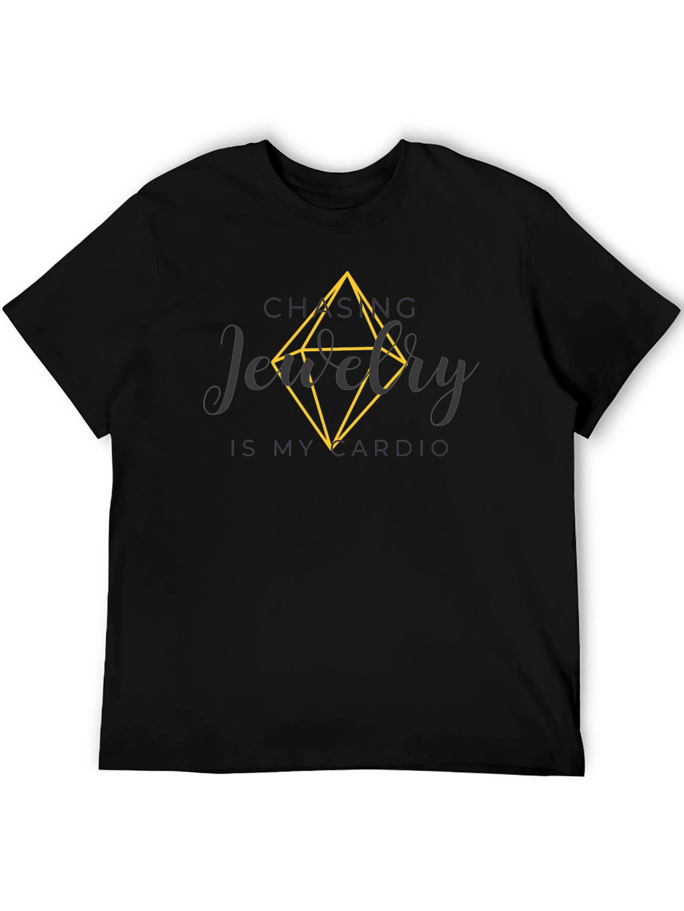 Chasing Jewelry is My Cardio Graphic Tee
