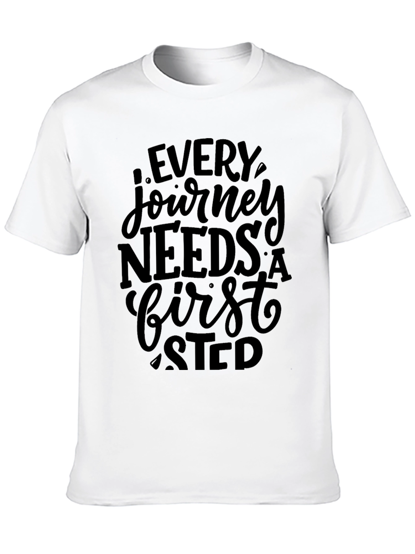 Inspirational Journey Black T-Shirt