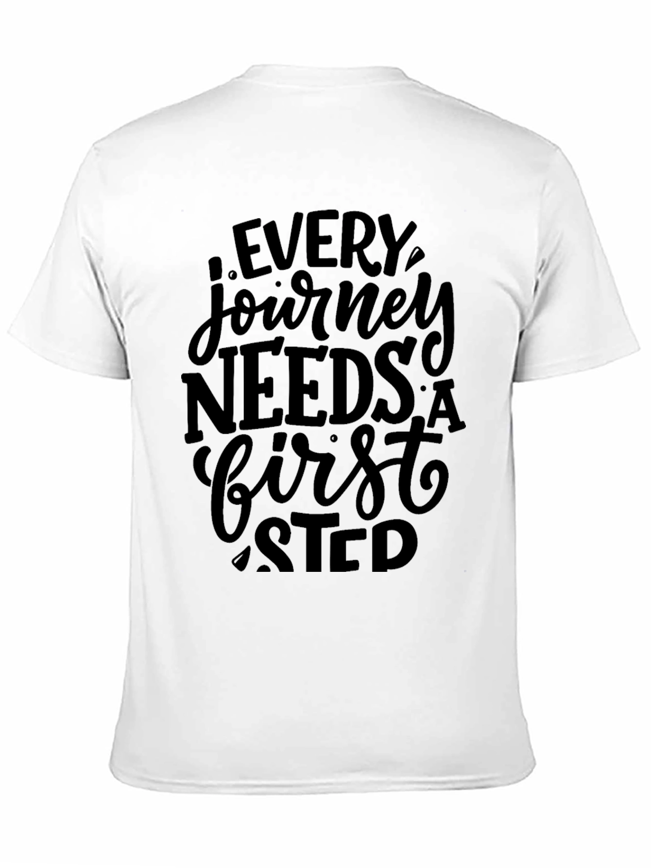 Inspirational Journey Black T-Shirt