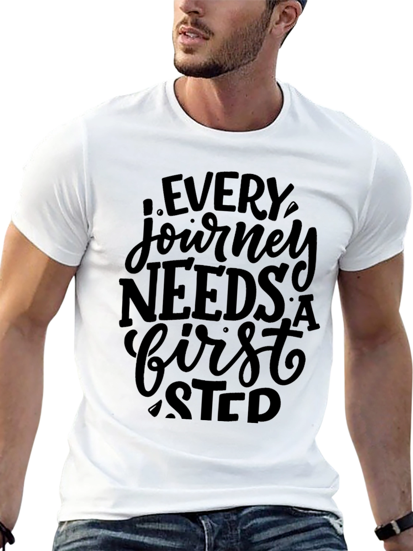 Inspirational Journey Black T-Shirt