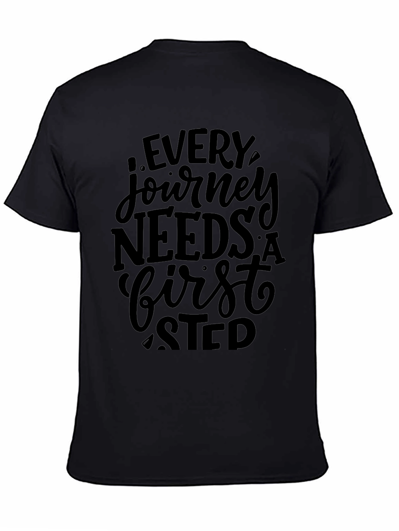 Inspirational Journey Black T-Shirt