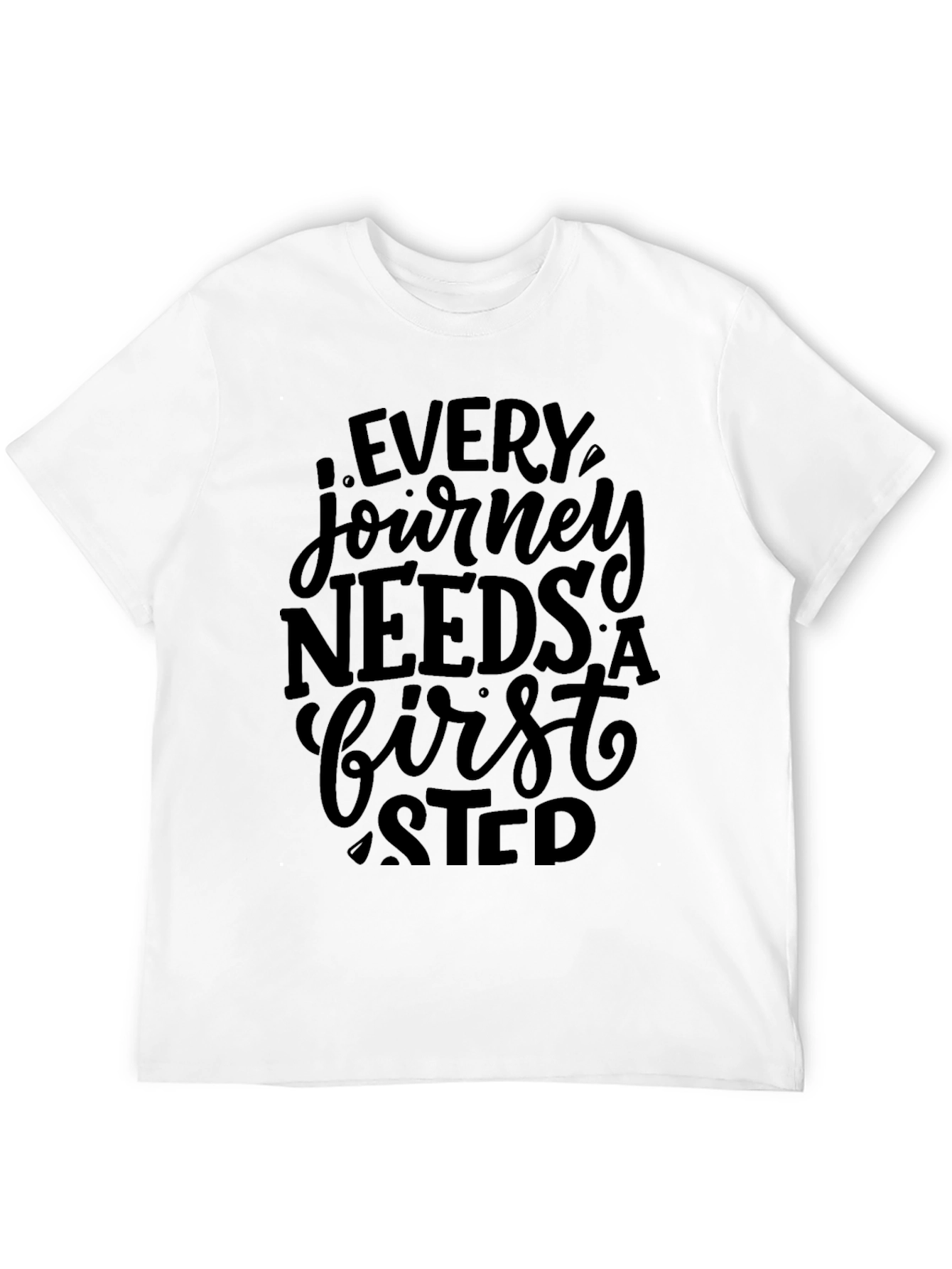 Inspirational Journey Black T-Shirt