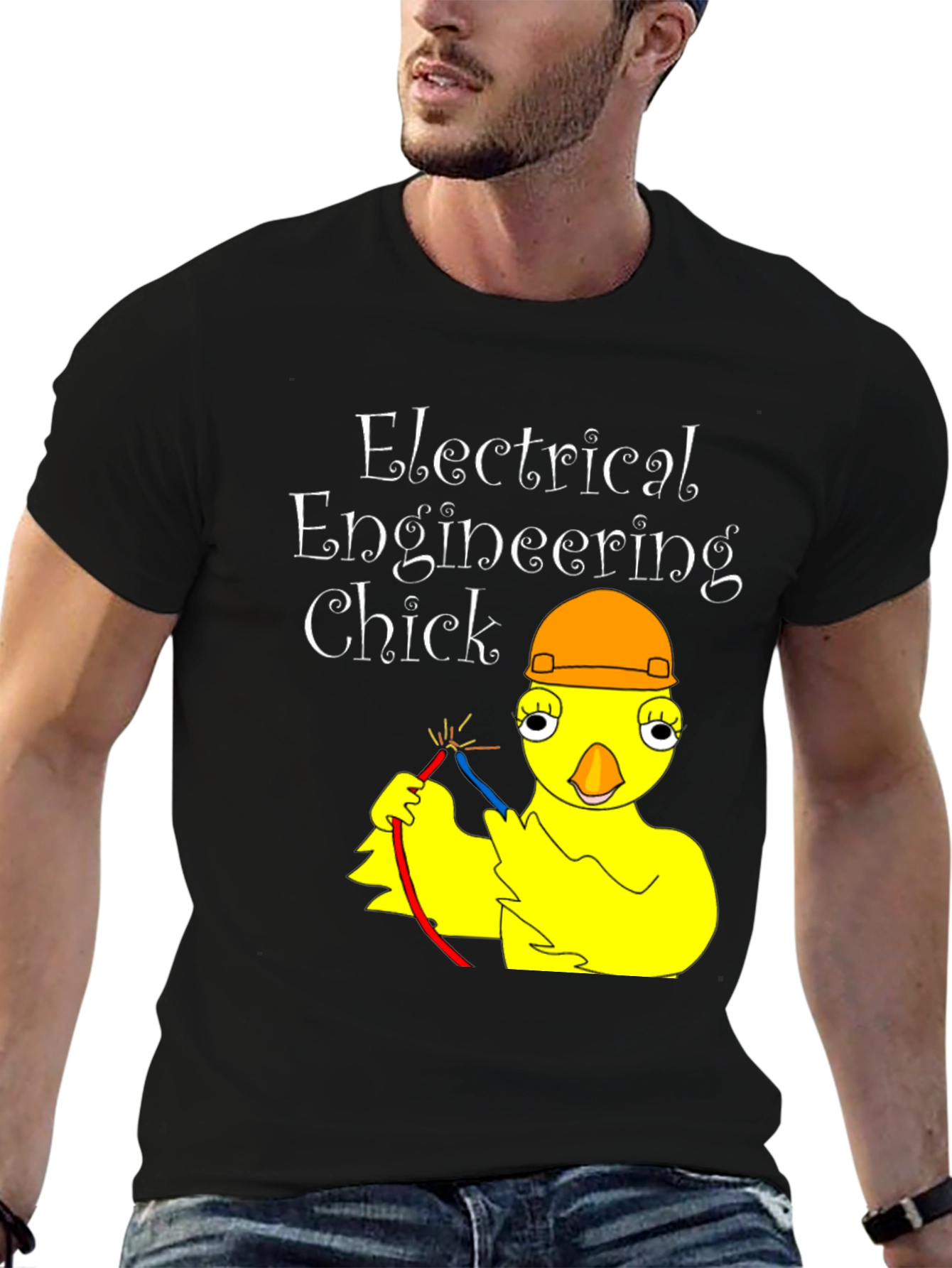 Electrical Engineering Chick Graphic T-Shirt