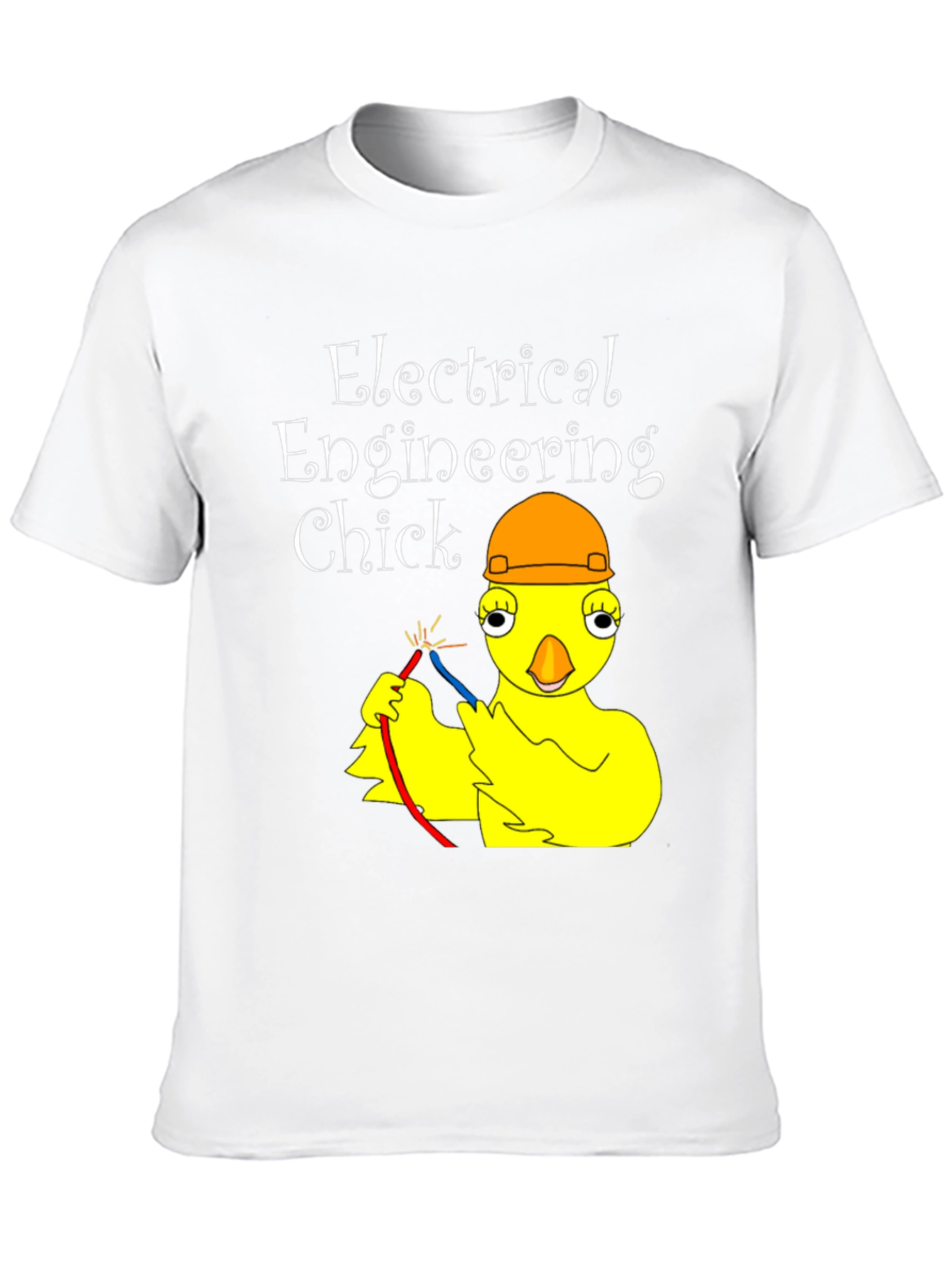 Electrical Engineering Chick Graphic T-Shirt