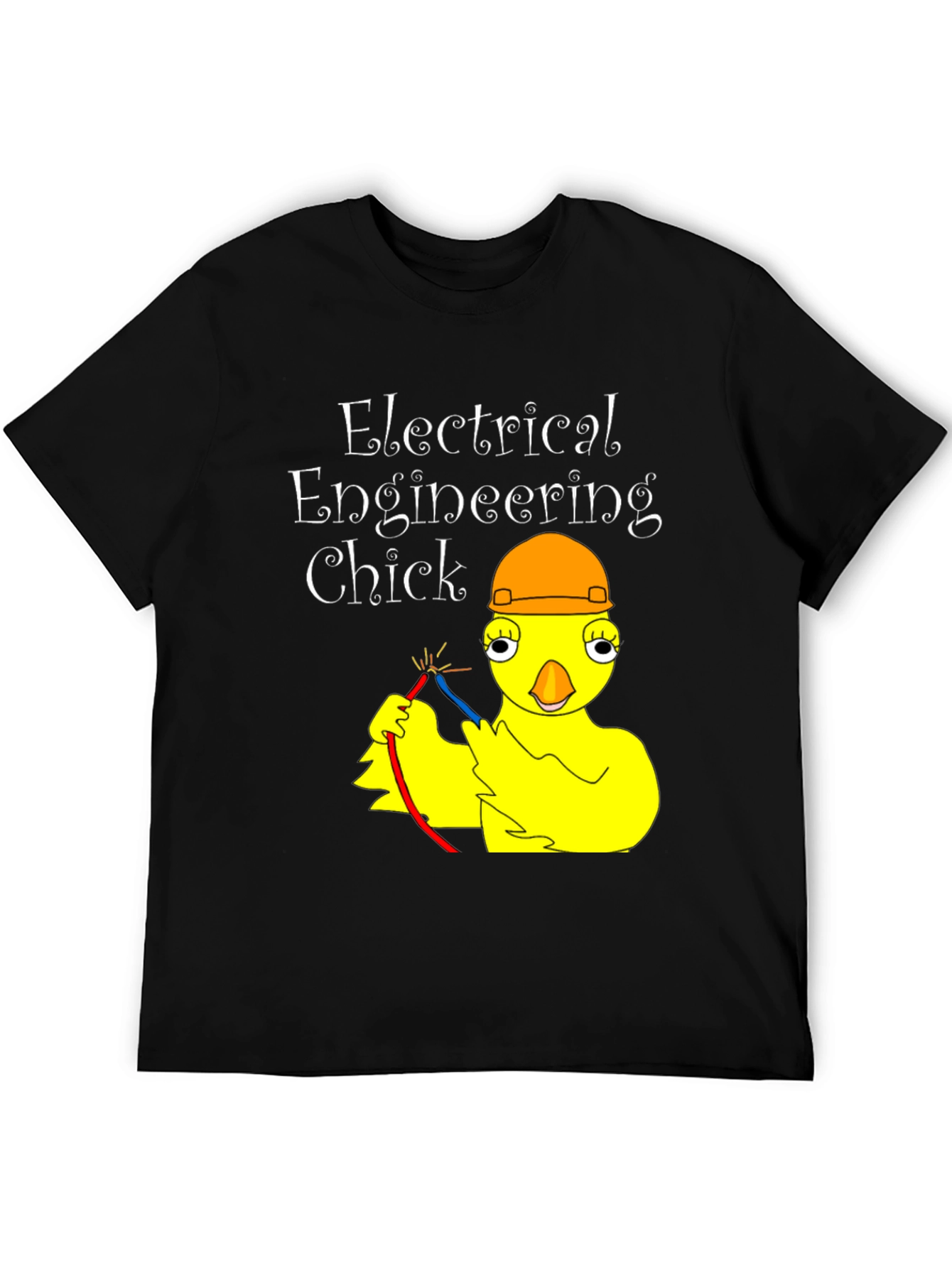 Electrical Engineering Chick Graphic T-Shirt