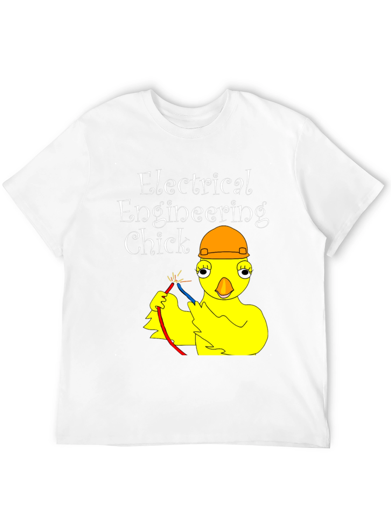 Electrical Engineering Chick Graphic T-Shirt
